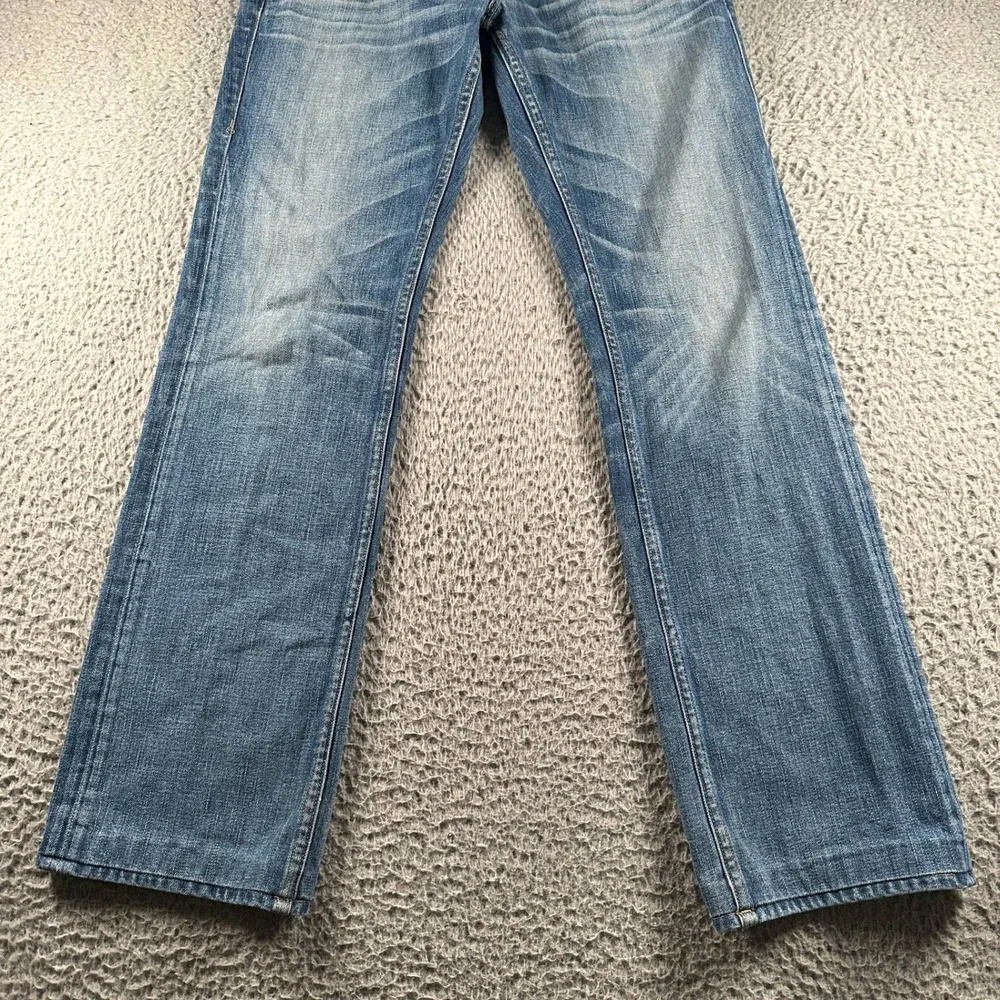 True Religion‎ Jeans Mens 31 Bobby Straight Leg Light Blue Wash Made In USA